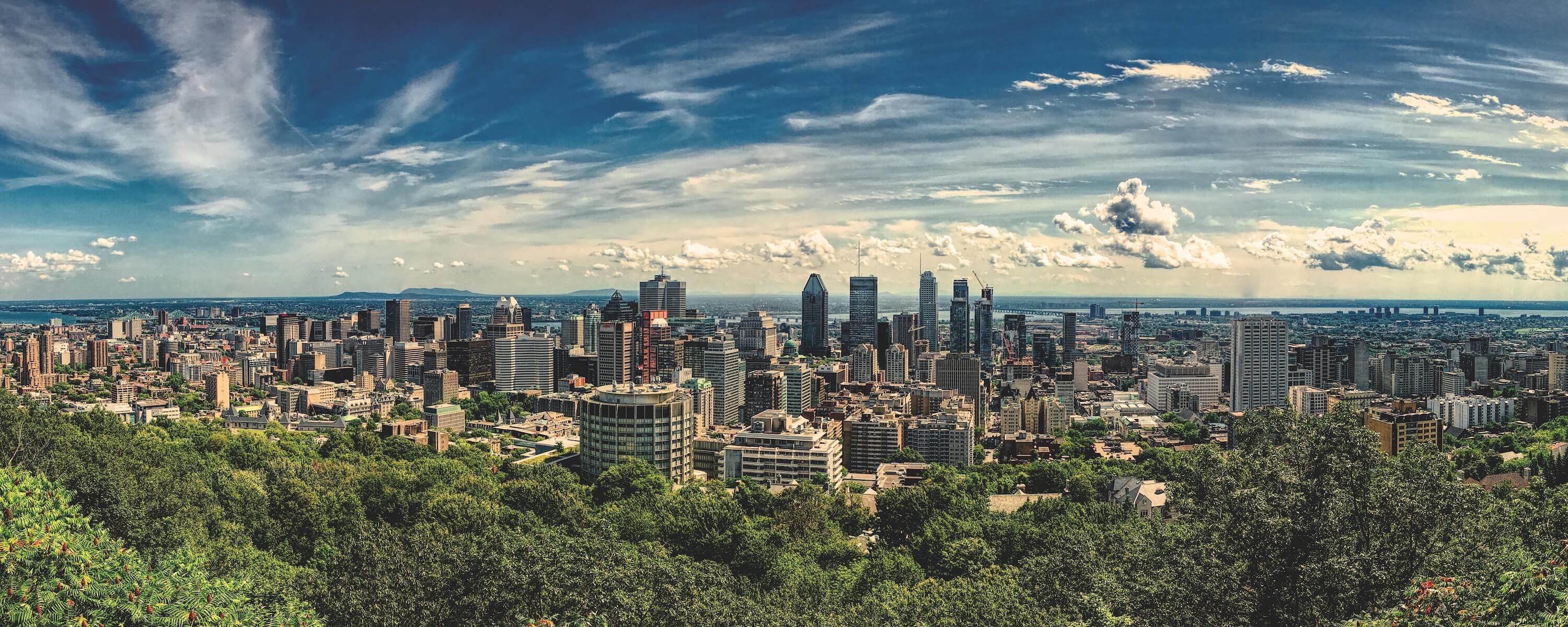 Montreal Cityscape by Matthias Mullie
